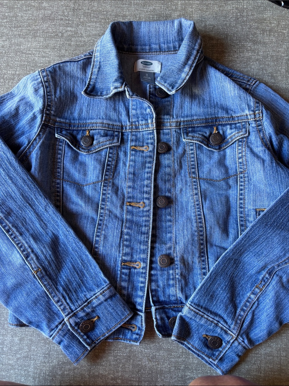 Old Navy Kids Medium Blue Denim Jacket